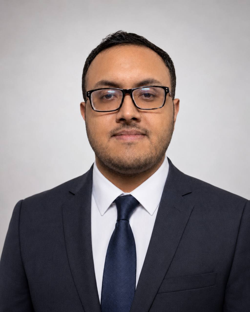 Formal portrait of Dr. A.S.M. Masum Billah, MBBS