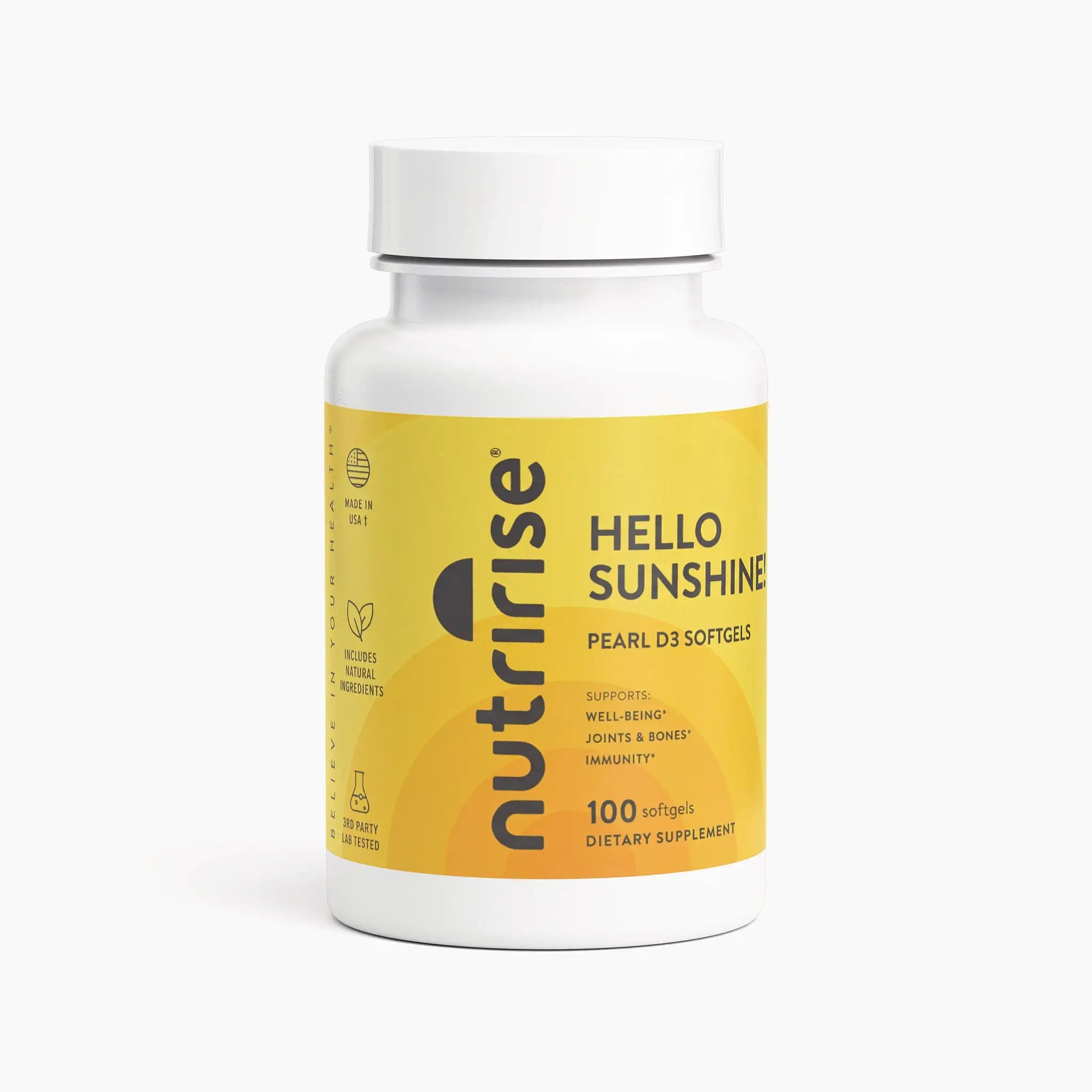 NutriRise Hello Sunshine Pearl D3 Softgels price in Bangladesh